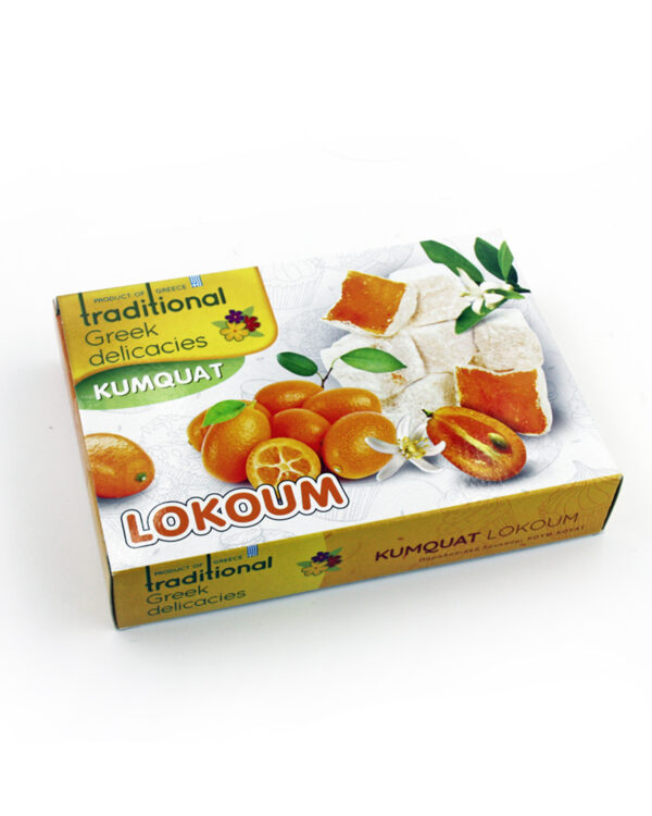 ΛΟΥΚΟΥΜΙ, ΛΕΜΟΝΙ 250 γρ. Σειρά Greek Delicacies Λουκούμι