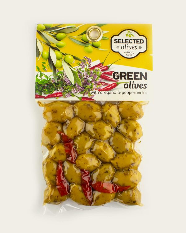 ΕΛΙΕΣ, ΠΡΑΣΙΝΕΣ 150 γρ. Σειρά Selected Olives Ελιές