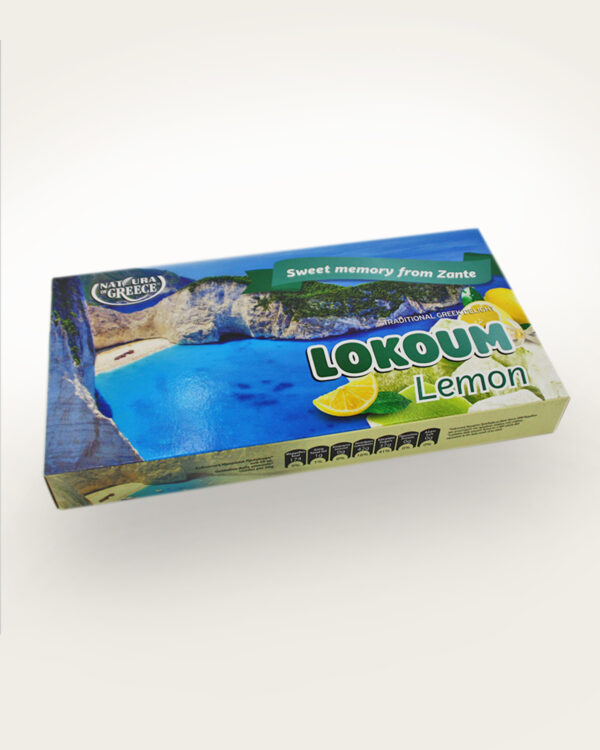 ΛΟΥΚΟΥΜΙ ΜΕ ΑΜΥΓΔΑΛΟ 250γρ. (zante) Σειρά Ζάκυνθος